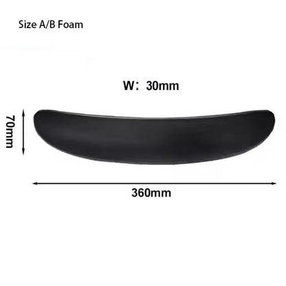 Seat Pad Foam Insert Replacement for Herman Miller Classic Aeron Office Chair A B C Size Black, A/B
