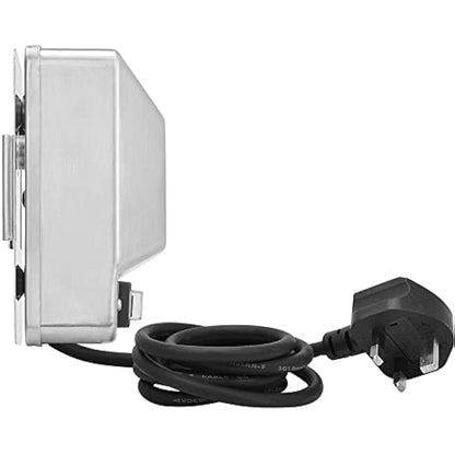 onlyfire BBQ Gas Grill Stainless Steel Rotisserie Electric Main Spit Motor, UK 3 Pins Plug