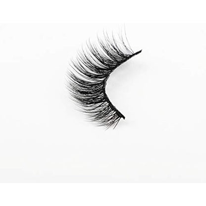 Newcally False Eyelashes Natural 3D Lashes Cat Eye Look Faux Mink Lashes Fluffy Strip 14 Pairs, Multipack