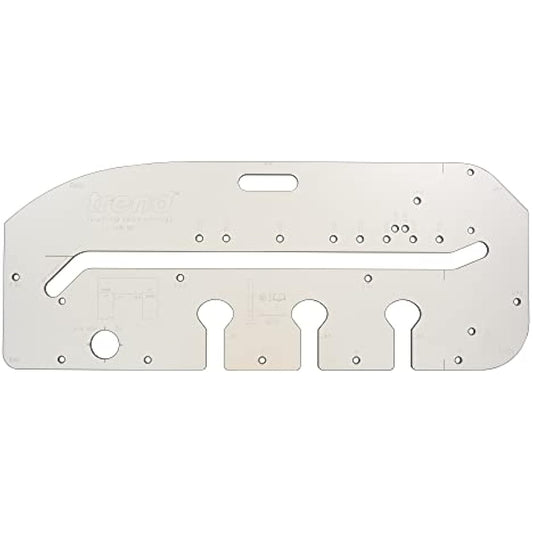 Trend Kitchen Worktop Jig for Precise Worktop Joints, Router Jig for Laminate, Solid Timber and Composite Worktops, 700mm, KWJ700