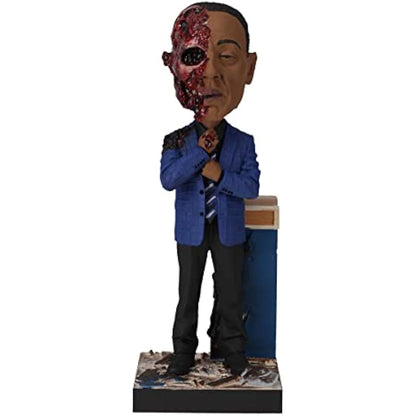 Royal Bobbles Breaking Bad Gus Fring Face Off Bobblehead, Premium Polyresin Lifelike Figure, Unique Serial Number, Exquisite Detail