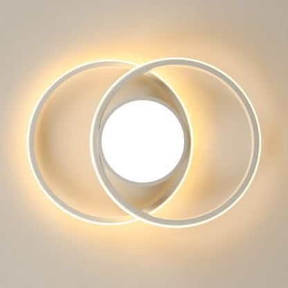 Comely LED Ceiling Light, Bedroom Ceiling Lamp, 42W 4800LM, Warm White 3000K, Rond Modern Ceiling Light for Living Room Kitchen, Dia 40cm