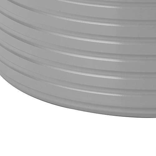 Swan SWPS5020GRN Retro 5 Piece Aluminium Pan Set with Glass Lid, Non-Stick Ceramic Coating, Grey
