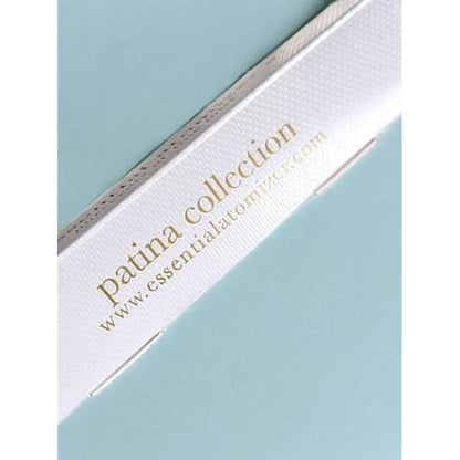 The Essential Atomizer Co. 'Pure' Patina 10ml perfume atomizer with Gift Box. Refillable fragrance atomiser for handbag & travel. Includes funnel
