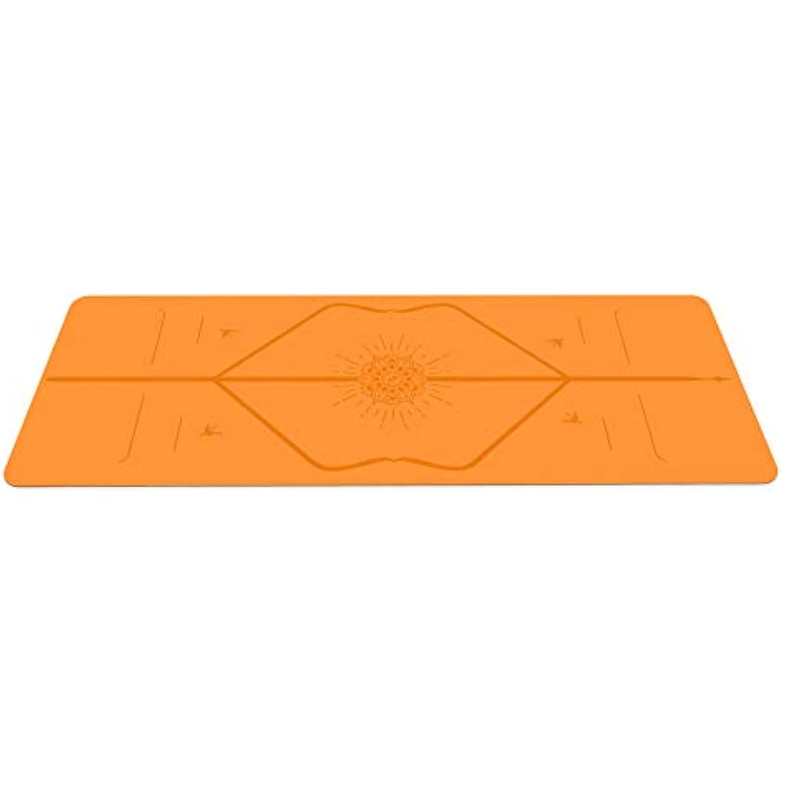 Liforme Special Yoga Mat - Patented Alignment System, Warrior-like Grip, Non-slip, Eco-friendly and Biodegradable, sweat-resistant, Long, Wide and Thick, 4.2mm thick mat for comfort