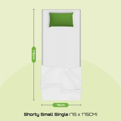 Starlight Beds Serene White Shorty Mattress, 2ft6 x 5ft9
