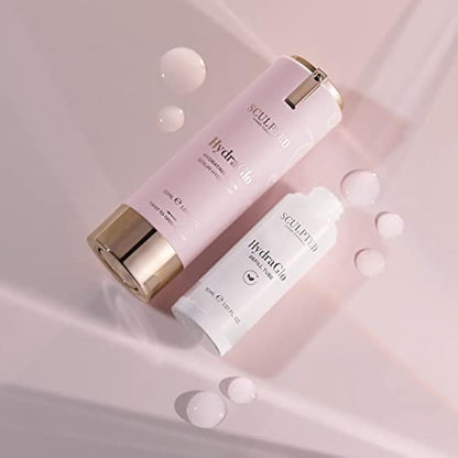HydraGlo Serum from Sculpted by Aimee 30ml - Vegan, Cruelty-Free Hydrating Face Serum for Soft, Glowing Skin
