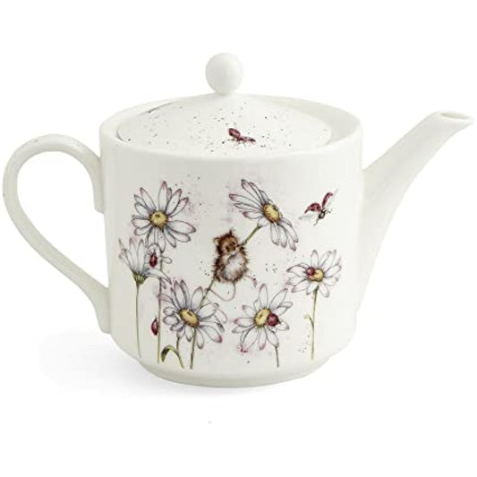 Wrendale Designs - 'Oops A Daisy' Teapot