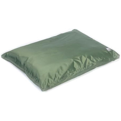 Danish Design County Green Dog Bed - Wipe Clean, Rugged, and Hard Wearing Dog & Puppy Duvet - Deep Filled Cover, Large