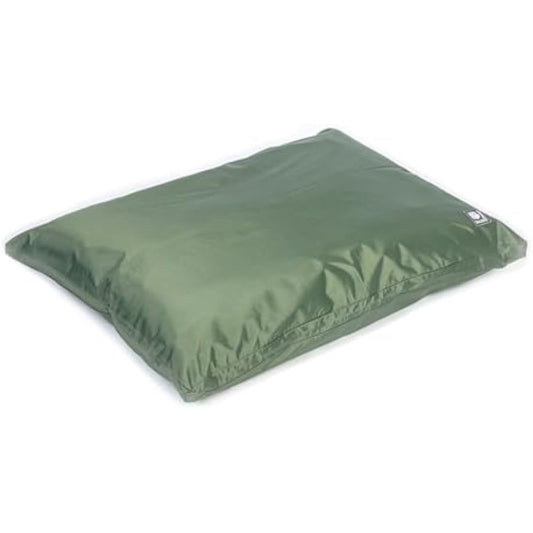 Danish Design County Green Dog Bed - Wipe Clean, Rugged, and Hard Wearing Dog & Puppy Duvet - Deep Filled Cover, Large