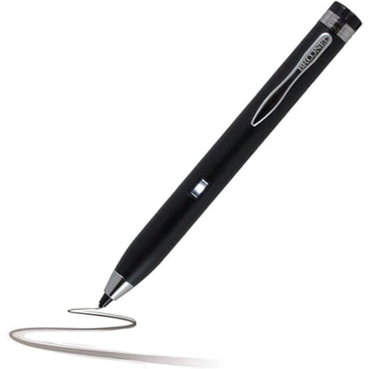 Broonel Black Fine Point Digital Active Stylus Pen - Compatible With ASUS C433 Full HD 14 Inch Touchscreen ChromeBook Flip