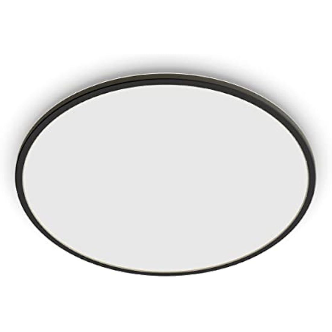 Philips LED SuperSlim Outdoor Ceiling Light 15W [Cool White - Black] Water Resistant IP54, For Garden, Patio and Terrace Lighting.