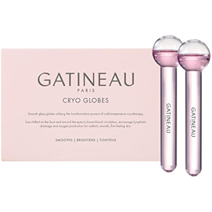 Gatineau - Cryo Globes, Facial Massage Roller, Cooling Beauty Tool for Face and Eyes (2 Globes), Smooths, Brightens & Tightens