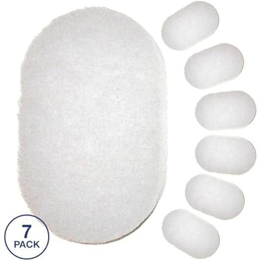 HartFelt Body Exfoliation Beauty Box with Body Scrub Super Soft Exfoliating Bath Sponge Set, Gentle Skin Exfoliator & Dead Skin Remover, Shower Sponges for Women & Men, Shower Scrubber, Gift Box, 7pk