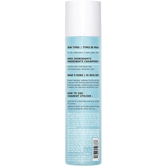 e.l.f. SKIN Keep Your Balance Toner, Gentle, Refreshing, Anti-Inflammatory, Removes Makeup & Impurities, Hydrates, Cleanses, Soothes, Infused with Hyaluronic Acid, Witch Hazel and Aloe