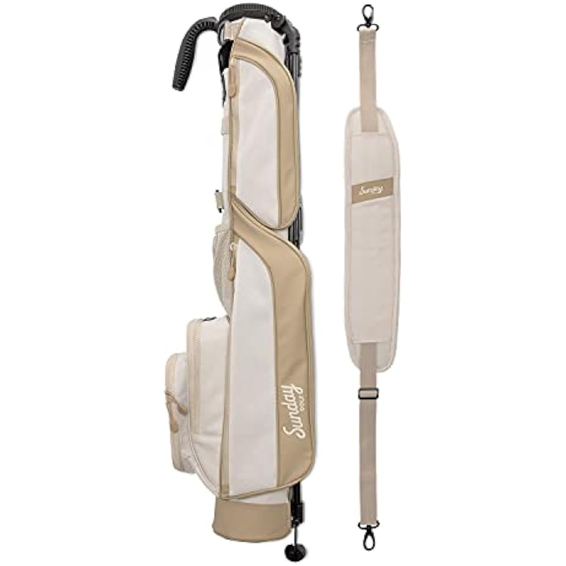 Sunday Golf Loma Bag - Lightweight Bag with Strap and Stand – Easy to Carry Pitch n Putt Golf Bag – Par 3 and Executive Courses, 31 Inches Tall