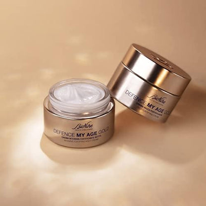 Bionike Defence My Age - Gold Crema Viso Ricca Fortificante Pelle Matura, 50ml