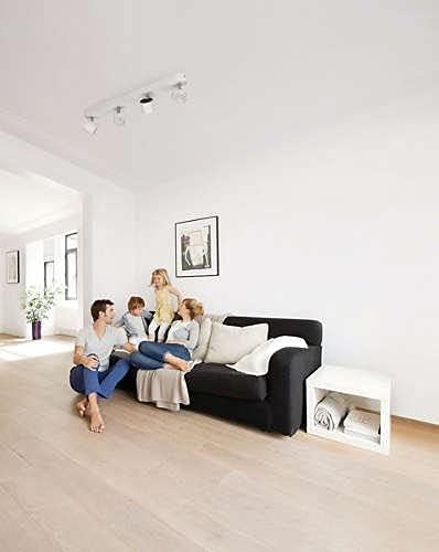 Philips myLiving Star 4 Bar Spotlight Ceiling Light (Integrated 4 x 3 W LED Bulb) - White