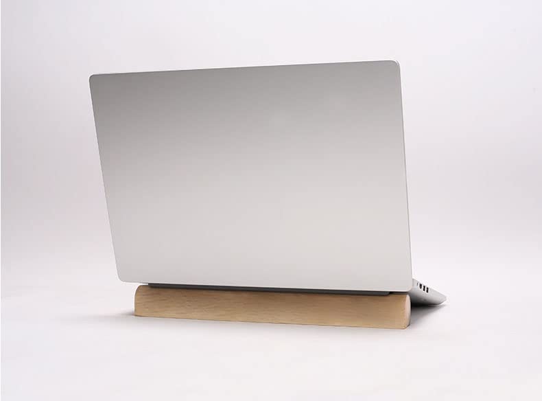 anaan Laptop Stand Wood - Notebook Holder Compatible with MacBook - 2er Set