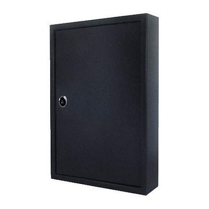 PAVO Deluxe Key Cabinet for 150 keys - Dark Grey, Metal, Dark Grey, 10x38x45 cm