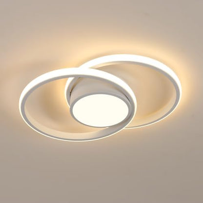 Comely LED Ceiling Light, Bedroom Ceiling Lamp, 42W 4800LM, Warm White 3000K, Rond Modern Ceiling Light for Living Room Kitchen, Dia 40cm