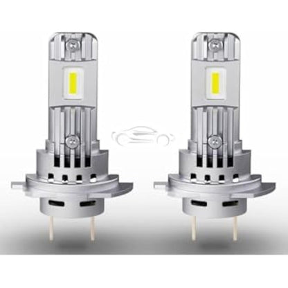 OSRAM LEDriving HL EASY ≜ H7/H18, LED high and low beam lamp, Cool White 6500K, no accessory needed, offroad use only - no ECE, 2 lamps