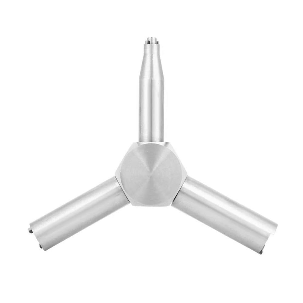 VOANZO 3 in 1 Gas Valve Key Wrench Universal Valve Tool for Water Valves Air Valves Cabinet Doors Elevator Emergency Switches and More