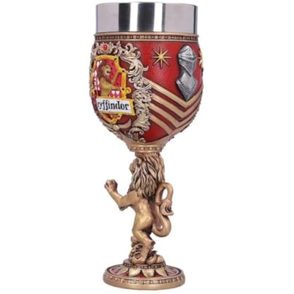 Nemesis Now Harry Potter Gryffindor Hogwarts House Collectible Goblet, Resin, Red Gold, 1 Count (Pack of 1) 200 ml