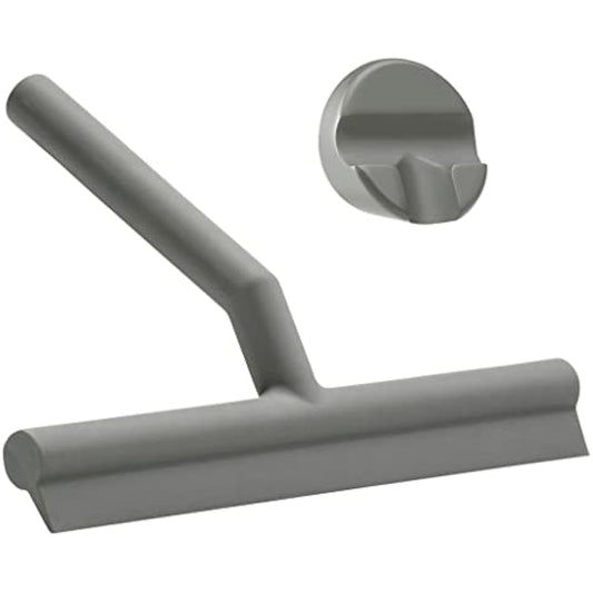 Zone Denmark 330201 362101 Shower Squeegee, Leather, Gray