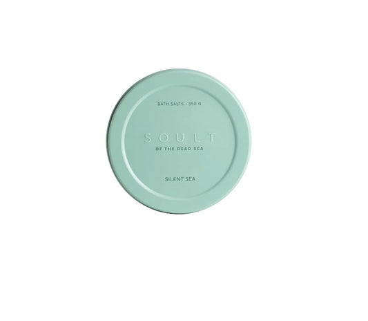 SOULT Silent Sea Bath Salts I Dead Sea Salt Rich in Minerals I for Sensitive and Dry Skin I Pure I 350 g
