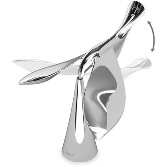 Umbra Tipsy Bottle Opener, Bottle Opener for Opening Bottle Caps, Sculptural Bar Accessory, 1013387-158