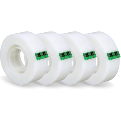 Scotch Magic Tape, 4 Rolls, 19 mm x 33 m - General Purpose Sticky Tape for Document Repair, Labelling & Sealing