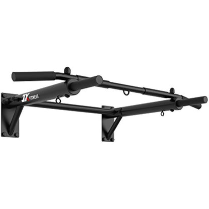 JX FITNESS Pull Up Bar Wall Mounted Chin Up Bar Home Gym Punch Bag and TRX Training Hook Exercise Bracket Upper Body Workout Bar