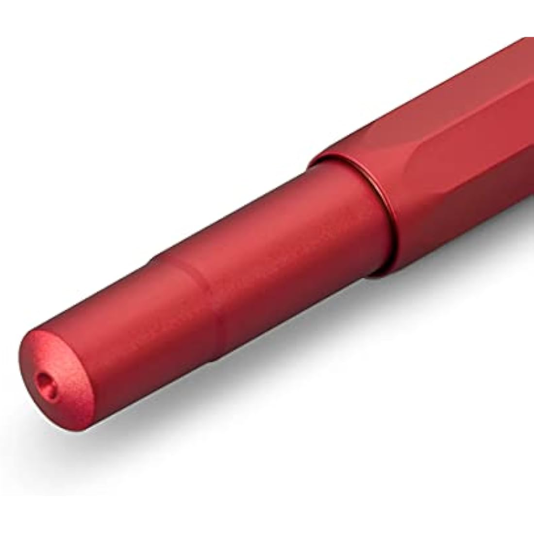 Kaweco AL SPORT Fountain Pen Deep Red I Premium Fountain Pen for Ink Cartridges I Exclusive Fountain Pen 13 cm I Nib: EF (Extra Fine)