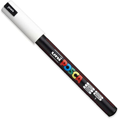 Posca Paint Marker Pens - PC-1MR - 0.7mm - Set of 16 in Canvas Wrap