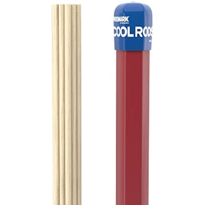 ProMark Cool Rods Drum Sticks - C-Rods Dowel Drumsticks - Quiet, For Small Performances - 7A, .425" Diameter - 16" Length - 1 Pair
