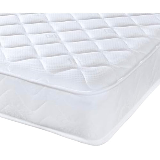 eXtreme comfort ltd Flame Essentials European Single Mattress (90x200cm) | Foam-Free Bonnell Spring | Cooltouch Breathable Cover | Plush Comfort Support | 18cm Deep Value Mattress | UK Made