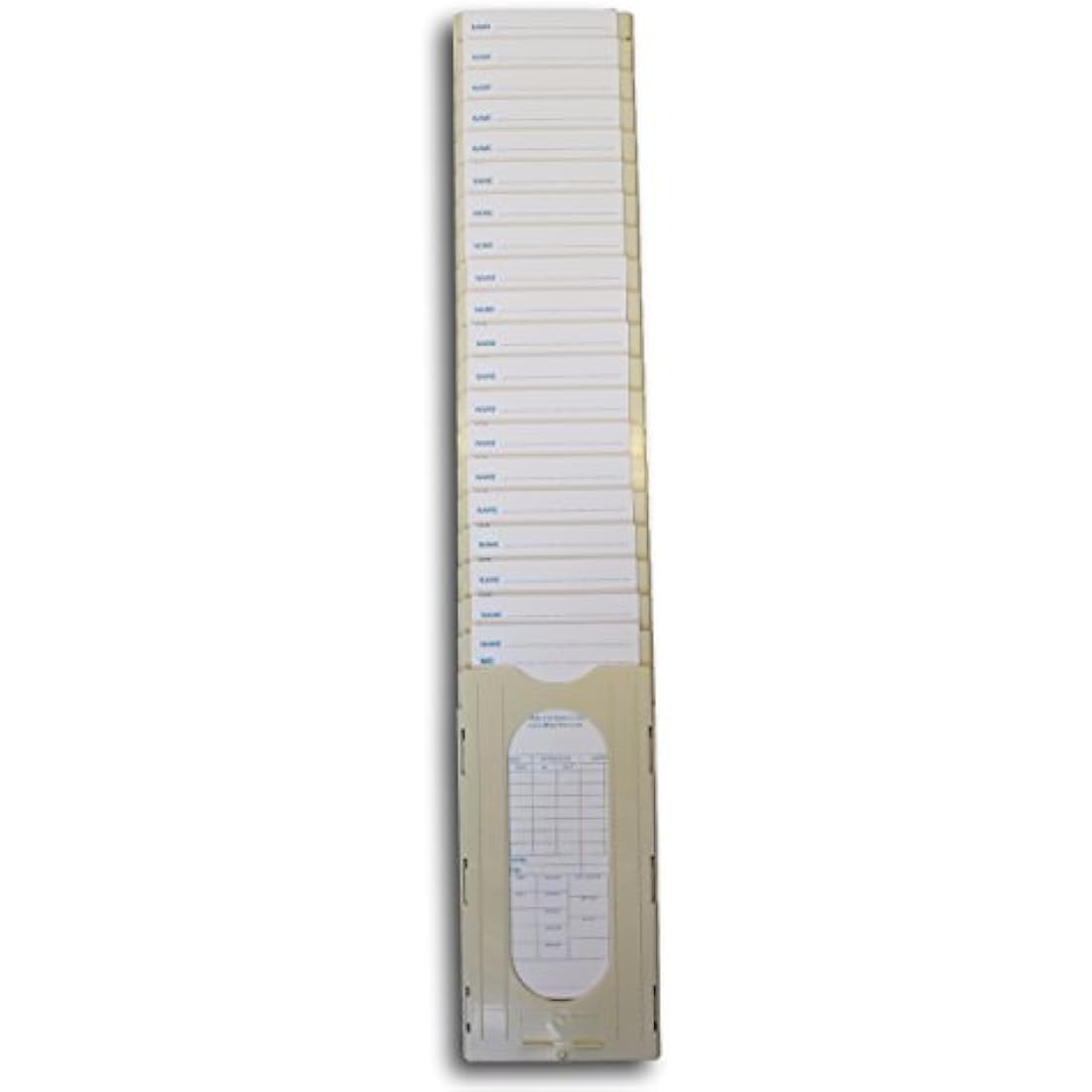 QuickClocks Weekly Clocking in Cards (Pack 500 Cards) for QC500N, QC500D and QC400 Clocking in Machines