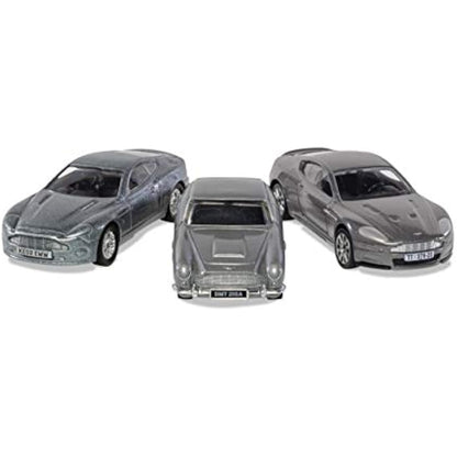 Corgi TY99284 James Bond Aston Martin Collection (V12 Vanquish, DB5, DBS), Silver