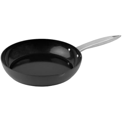 Zyliss Non-Stick Ultimate Pro Ceramic Frying Pan 24cm, PFAS Free, Made from Recycled Aluminium, Easy Clean, Induction Hob Suitable, Oven Safe, 10 Year Guarantee