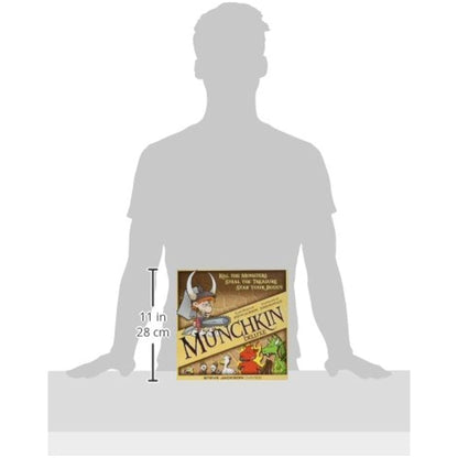 Steve Jackson Games | Munchkin: Deluxe | Board Game | Ages 14+ | 1-4 Players | 30-120 Minute Playing Time