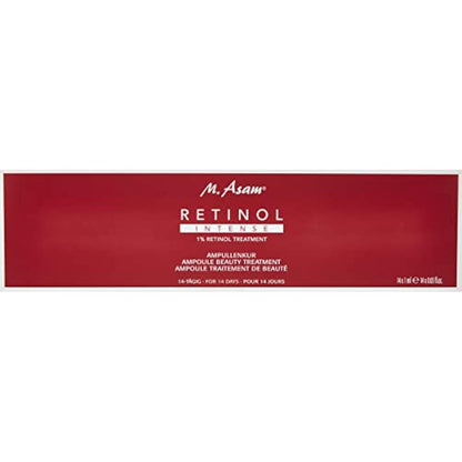 M Asam - Retinol Intense 14 Ampoules - 14 x 1ml