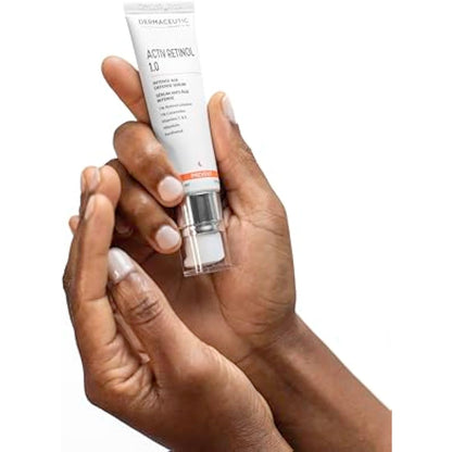 Dermaceutic Activ Retinol 1.0 - Age defense serum high strength - Face serum with Retinol and Vitamin C/E - 30ml