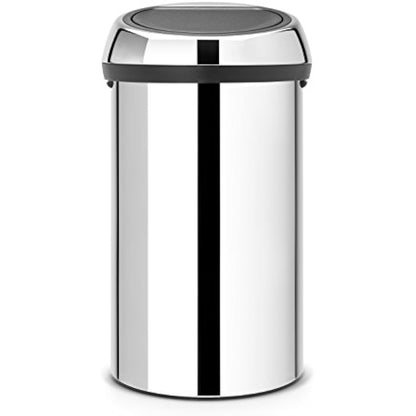 Brabantia Touch Bin Brilliant Steel, 60 L