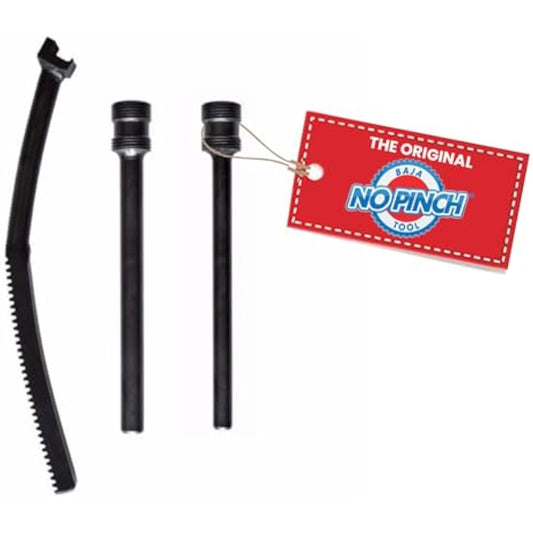 BAJA NO PINCH Minibike Tyre Changing Kit – Mini Pushrod, 10mm/12mm Axle Sleeves – Dirt Bike Tool Kit, Motorcycle Tyre Changer, Tyre Monkey Lever, Bike Tool & Wheel Accessories