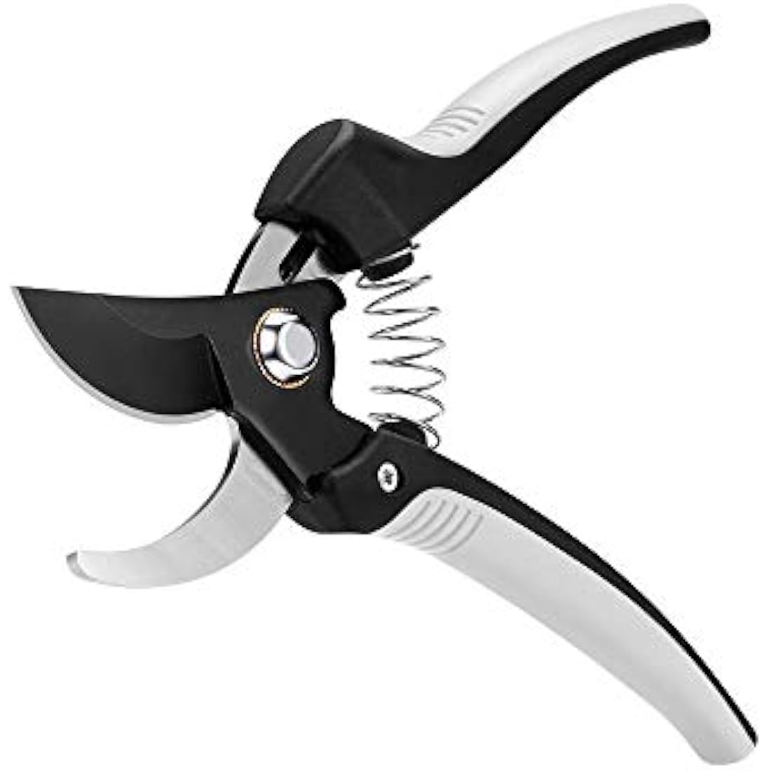 Pruning Shears Tree Trimmers Secateurs Hand Pruner Stainless Steel Blades Professional Garden Clippers Bypass Secateurs with SK-5 Steel Blade and Locking Mechanism for Branches Stems and Flowers