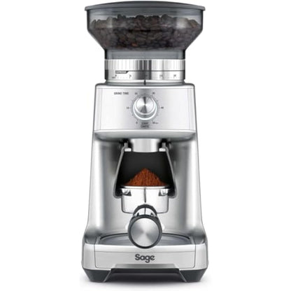 Sage - The Dose Control Pro - Precision Coffee Grinder, 60 Grind Settings - 340g Coffee Bean Capacity, with Timer - Overheat Protection - Silver