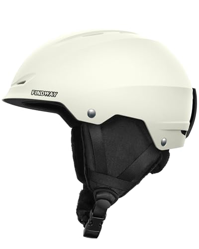 Findway Ski Helmet Snowboard Helmet for Men, Women & Youth, Snow Helmet with Adjustable Vents Compatible with Goggles, Winter Snow Sports for