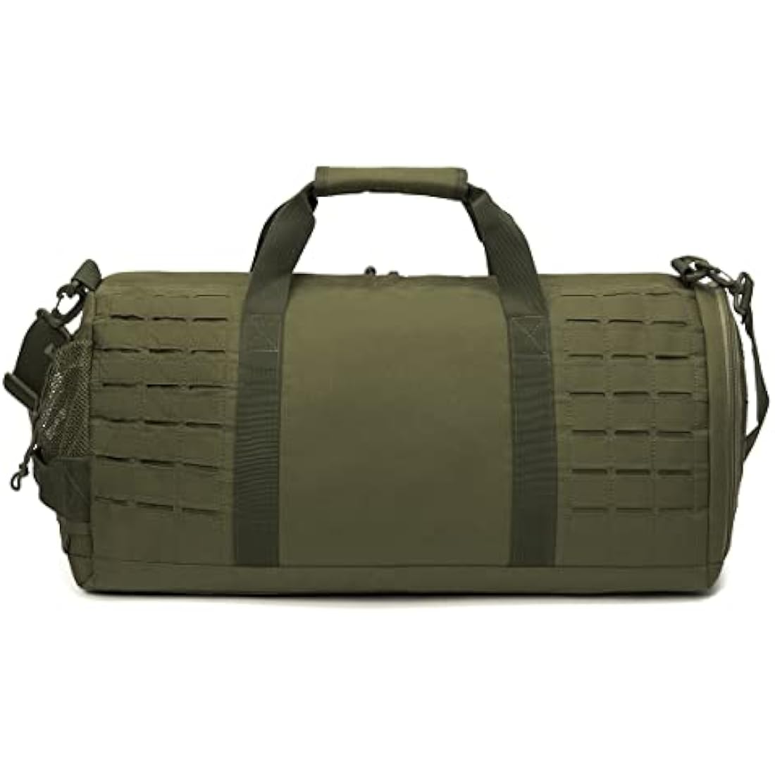 QT&QY 40L Military Tactical Duffle for Men - Sport Gym Fitness Tote Travel Bag With Shoe Compartment for Training, Workout, Football - Weekender