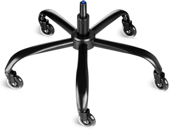 Sytopia Office Chair Base Replacement Bundle, Heavy Duty 352Lbs, Reinforced for Swivel Gaming Chair, Includes 5 Casters and 1 Gas Cylinder